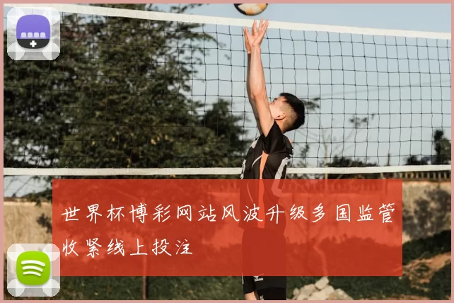 世界杯博彩网站风波升级多国监管收紧线上投注